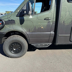 Owl Tubular Cab Step for Sprinter Ekko - Owl Outdoors