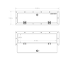 Universal Sprinter Storage Locker dimensions and design schematic.