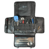 Large utility organizer with layered compartments and MOLLE-style loops for smart storage.