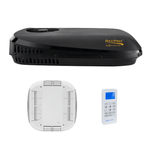 9.5k Quiet RV Air Conditioner Low Profile with remote by RecPro, designed for durability and seamless integration.