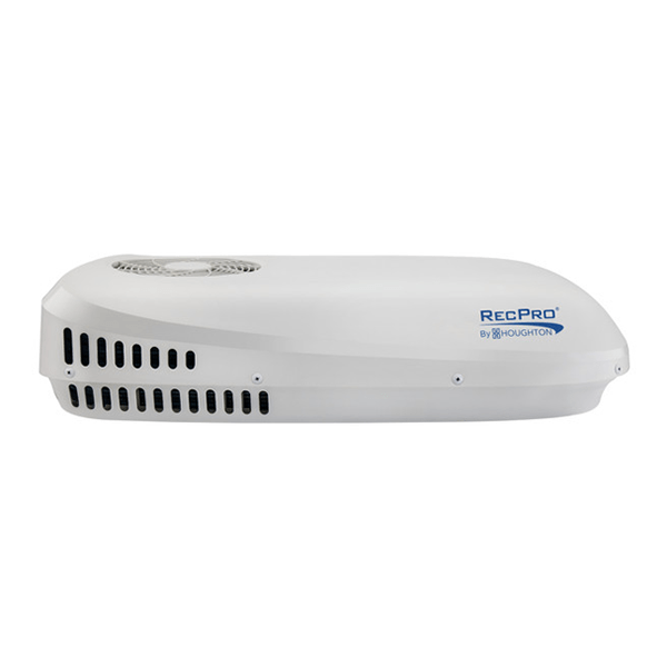 9.5k Quiet RV Air Conditioner Low Profile by RecPro, durable and clean design for RVs.