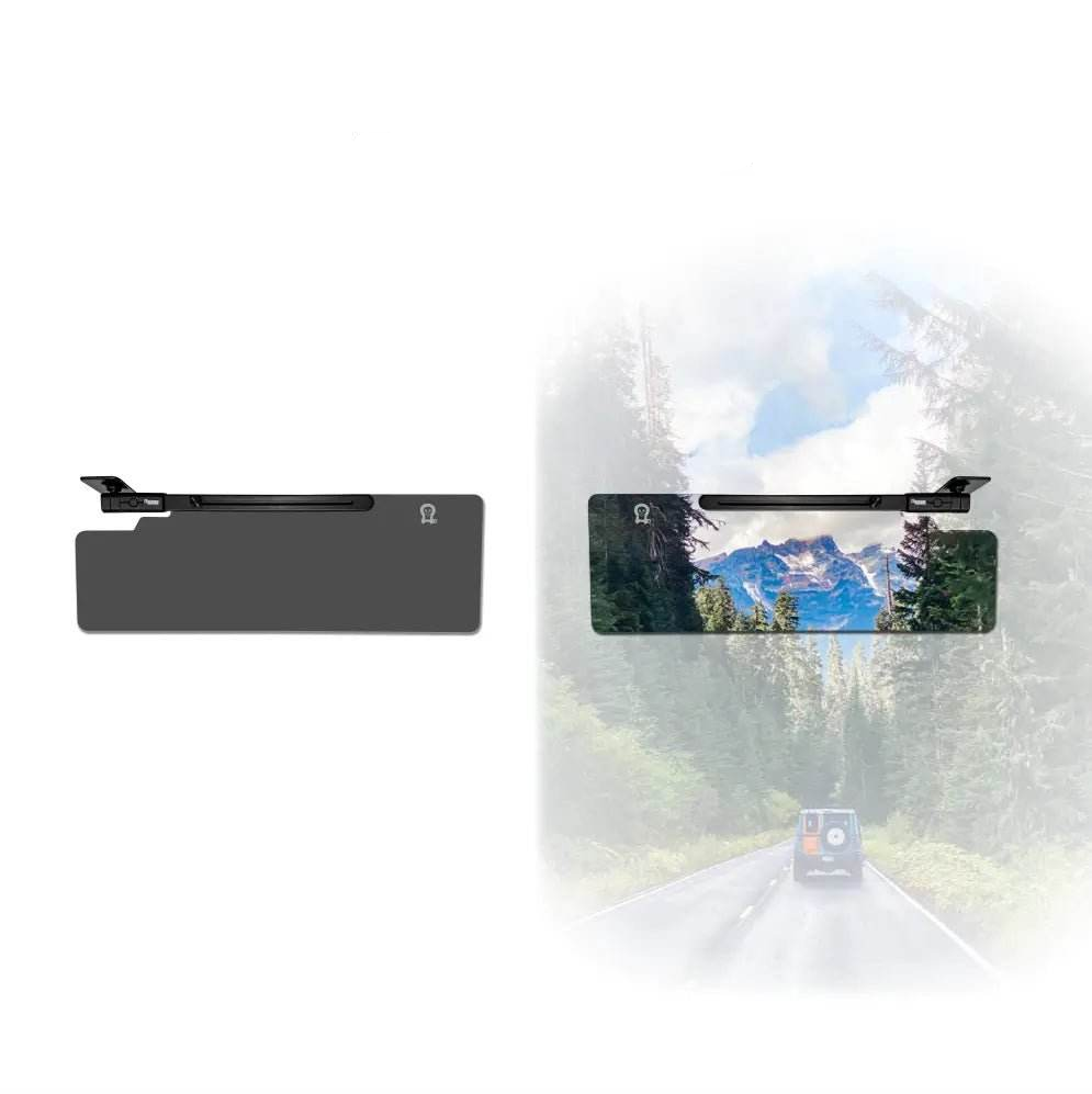 Visor upgrade for INEOS Grenadier featuring Rosen Visors, durable and aesthetically designed for adventure vehicles.