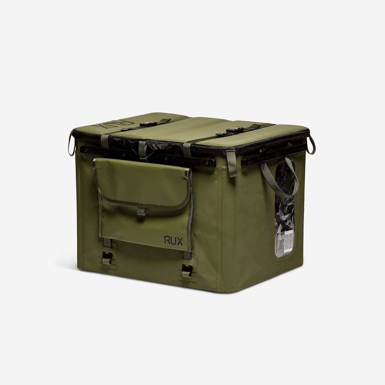 3L Pocket Modular Utility Pouch for Gear Box and Tote in green, designed for durability and adventure.