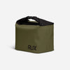 5L Cooler Cube by RUX, durable adventure-ready gear in green with black accents.