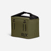 5L Cooler Cube in olive green, durable design for off-grid adventures.