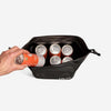 5L Cooler Cube packed with cans, showcasing durability and utility for adventures.
