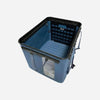 Molle Panel for adventure gear setup in blue container.