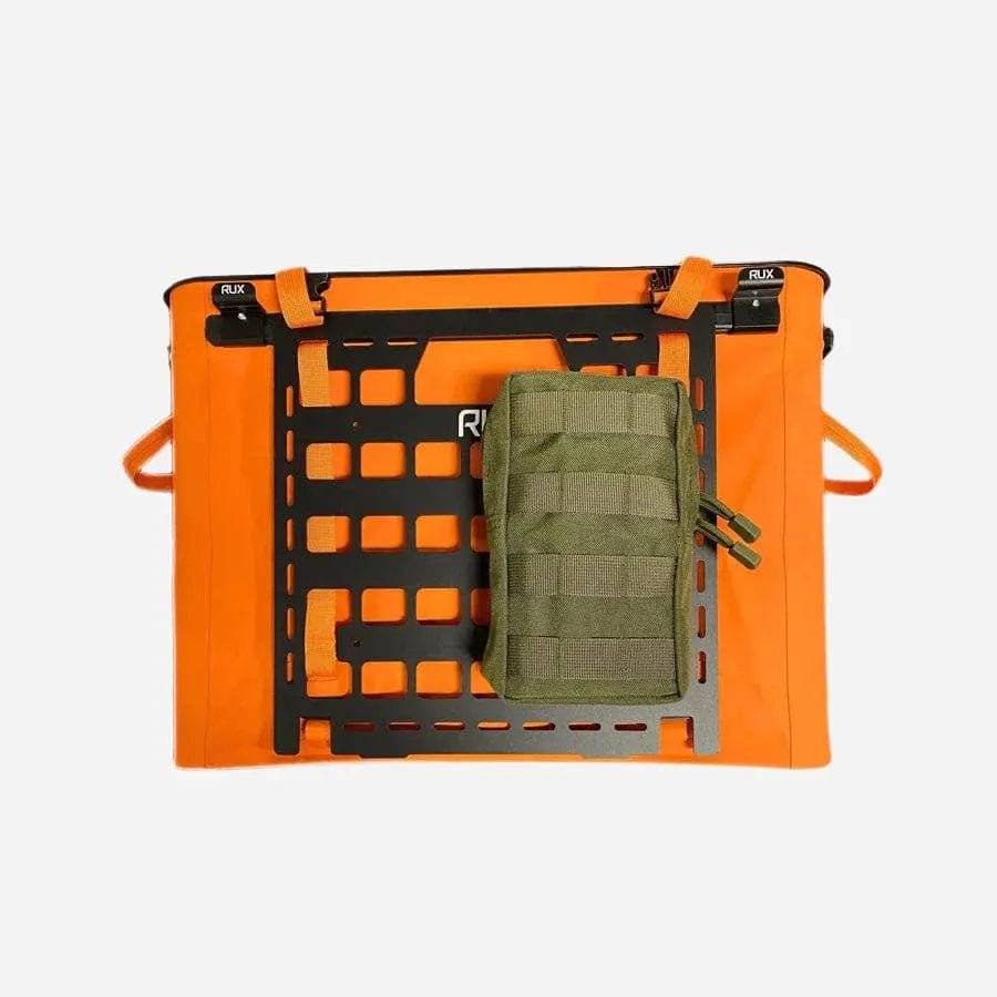 RUX Molle Panel for adventure and overland vehicle organization.