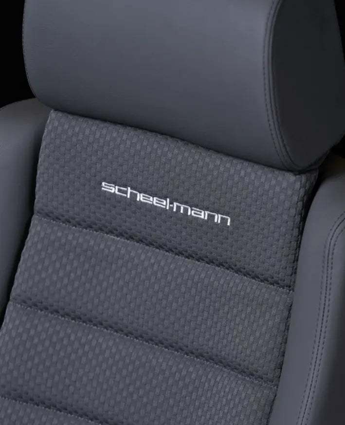 Vario F Cloth Seats for Sprinter by Scheel-Mann, featuring ergonomic design and durable cloth for comfort and longevity.