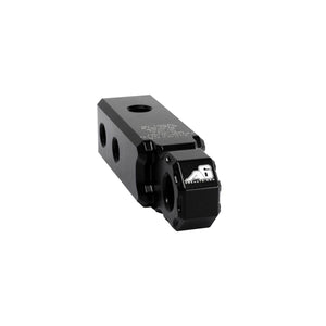 Black billet aluminum Shackle Block 2-inch Hitch Link recovery attachment for 2-inch receiver hitch