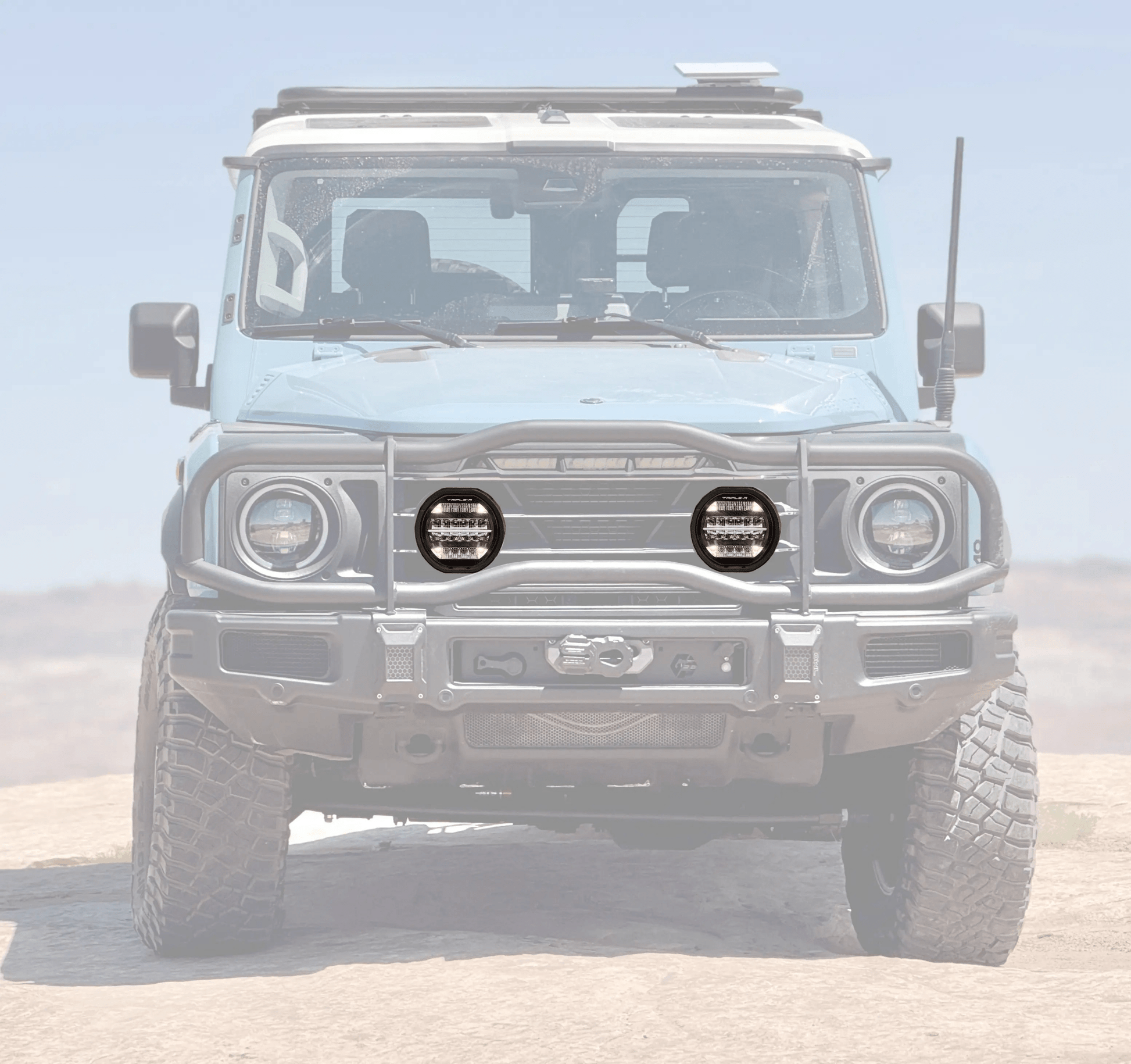 Triple - R 7" Grille Light Kit for INEOS Grenadier - Owl Outdoors
