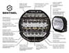 Triple R Triple R Sentinel 9" LED Light with Backlight - Owl Outdoors