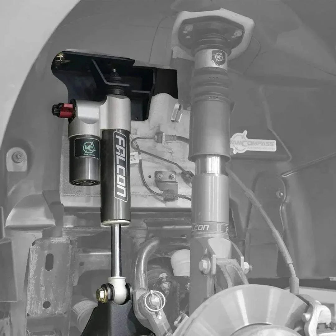 Suspension kit with Falcon shocks for 2007+ 4x4 Sprinter van.