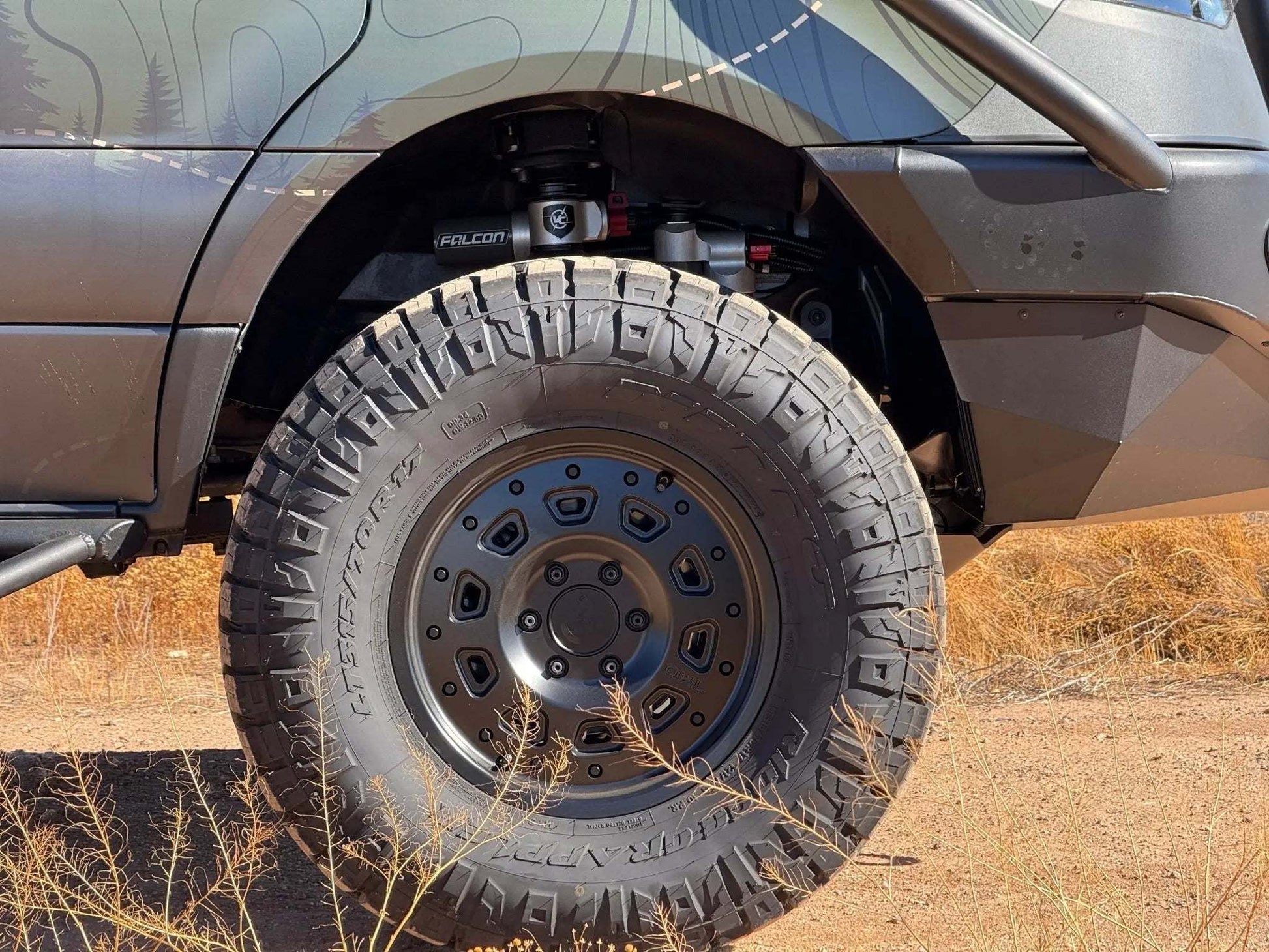 Sprinter Suspension : Stage 6.3 2" Lift (3500 AWD) by Van Compass