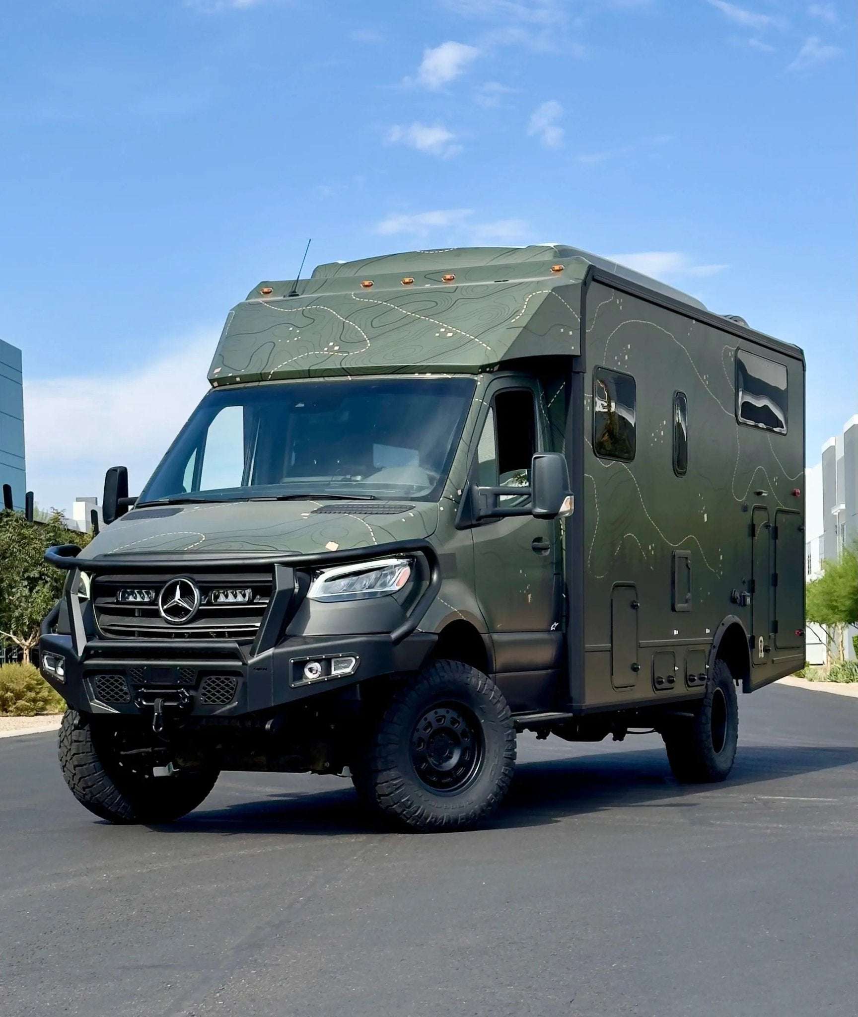 Sprinter Suspension : Stage 6.3 2" Lift (3500 AWD) by Van Compass
