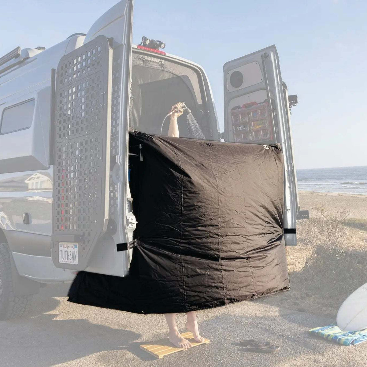 Vannon Shower Curtain - Owl Outdoors, image size:1200x1200