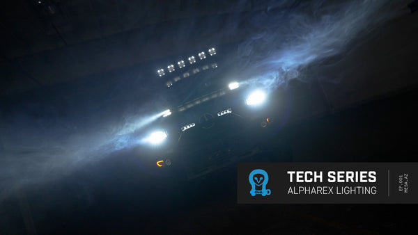 AlphaRex headlights on Sprinter