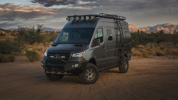 lifted sprinter van