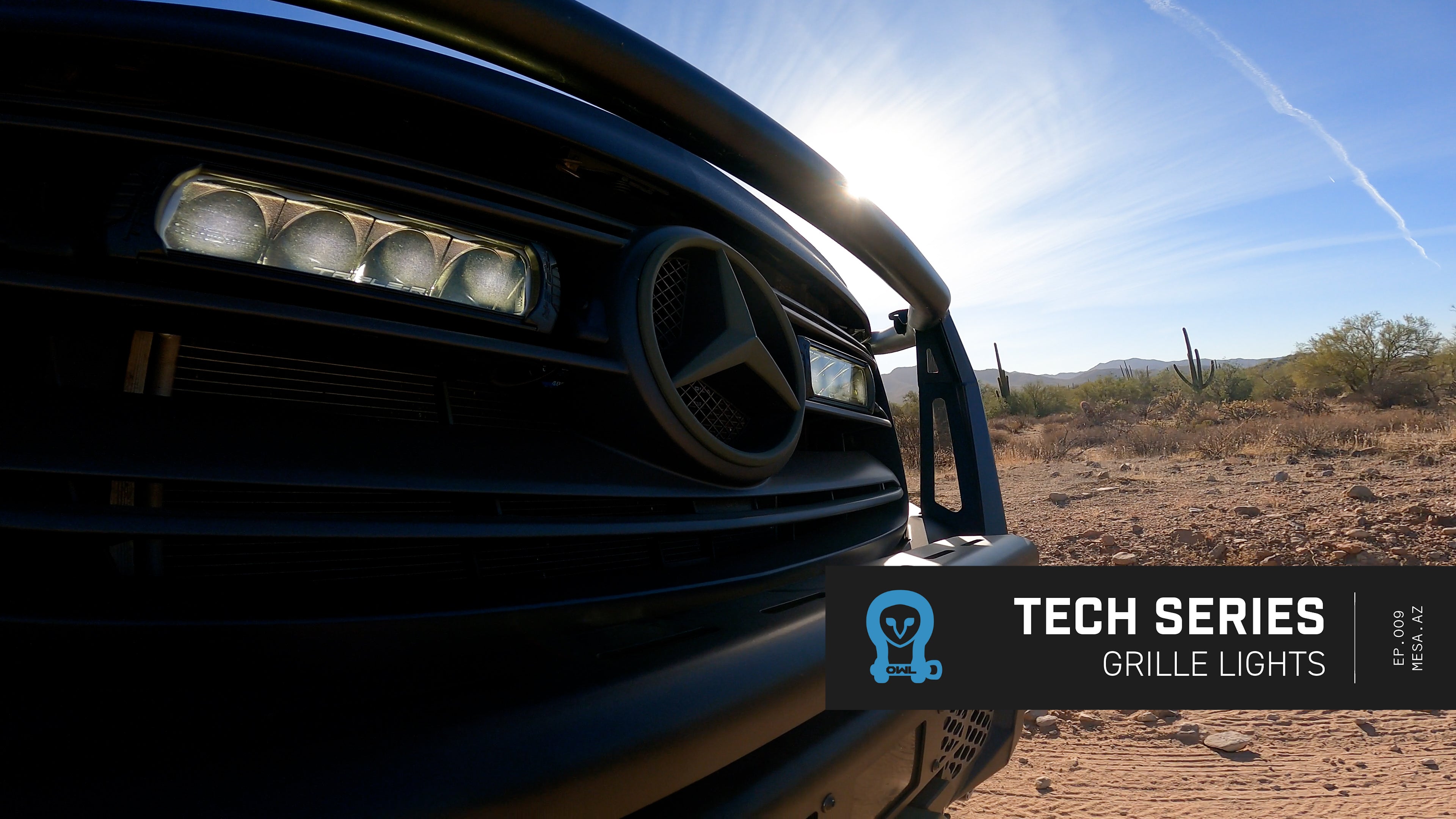 grille lights on Sprinter