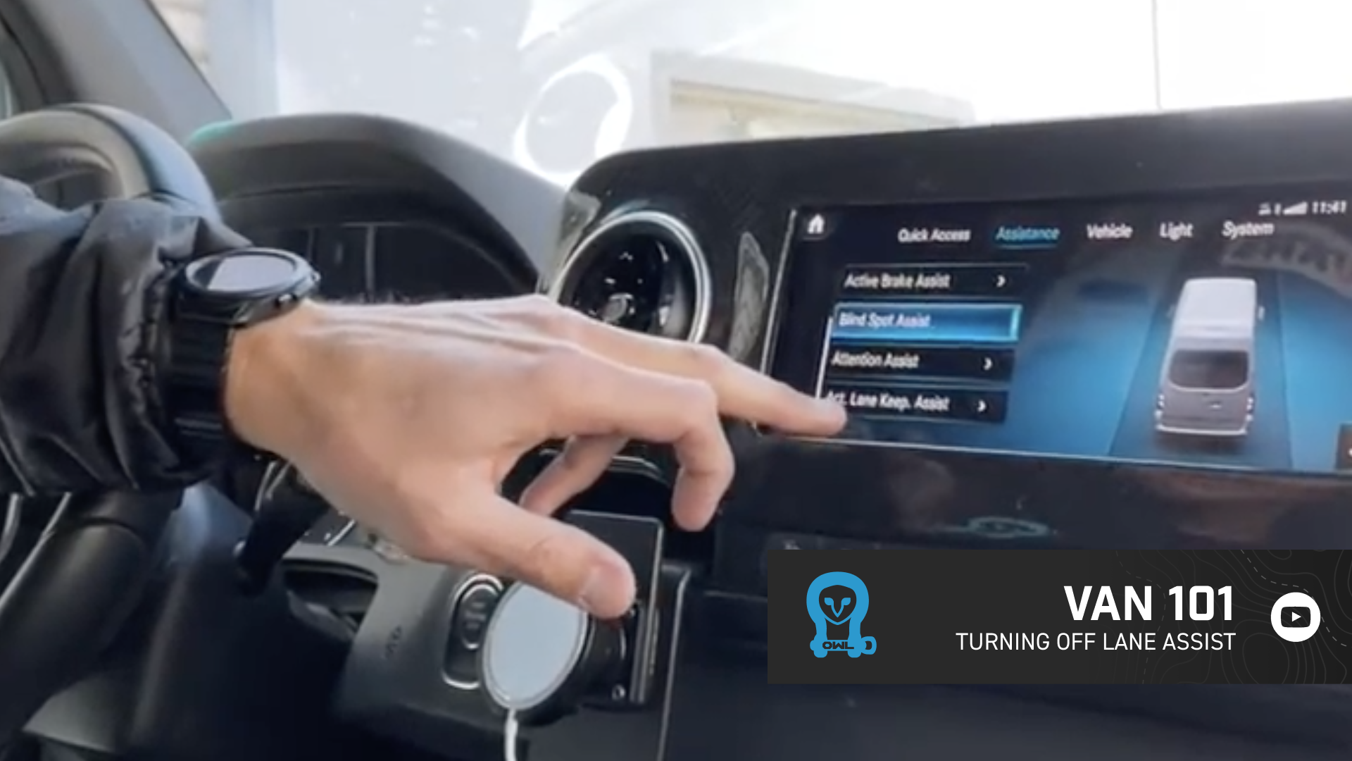 Quick Guide: Disabling Lane Assist on Your Sprinter