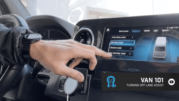 Quick Guide: Disabling Lane Assist on Your Sprinter - Owl Outdoor