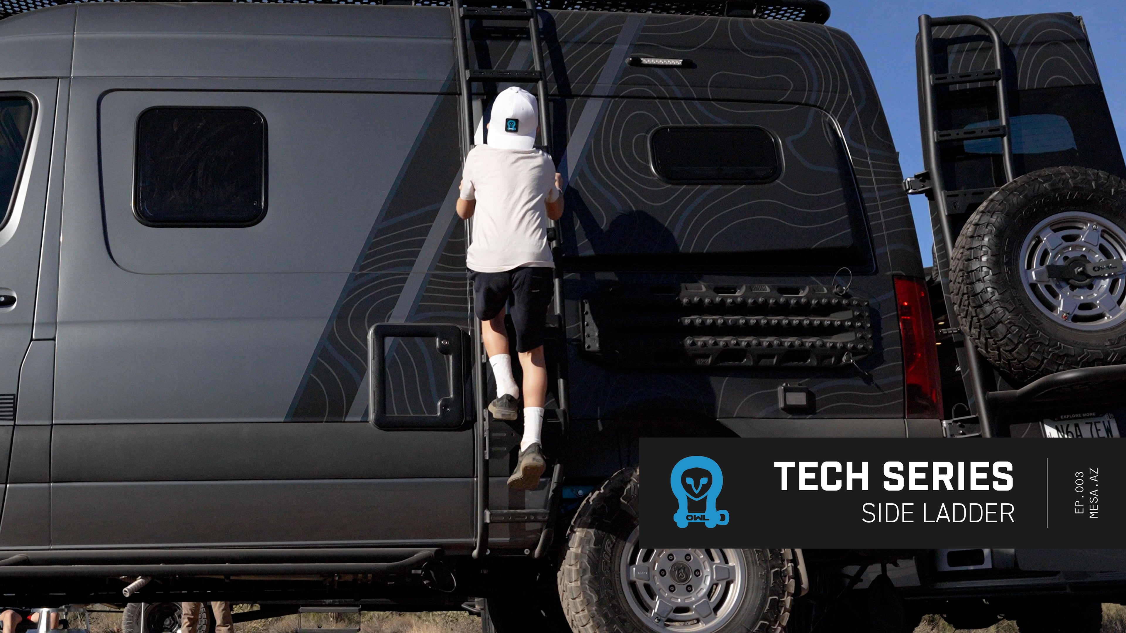 Side Ladders: The Ultimate Upgrade for Sprinter Vans - Owl Outdoors