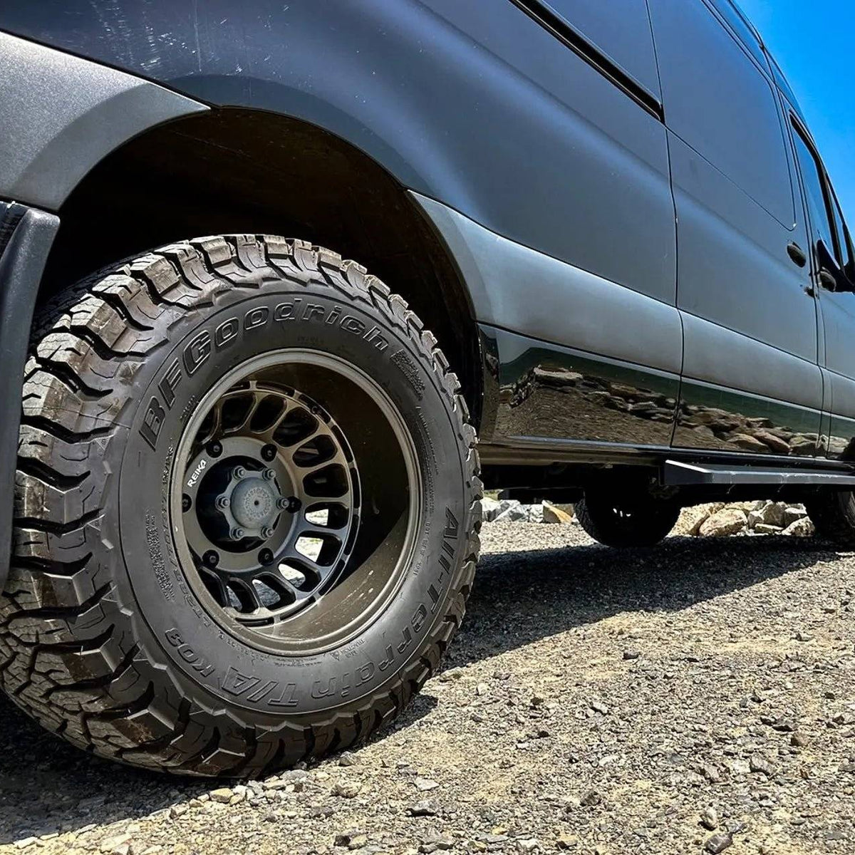 Sprinter With Rear Wheel Off What is Wheel Offset and Backspacing? Information for Sprinter Vans ...