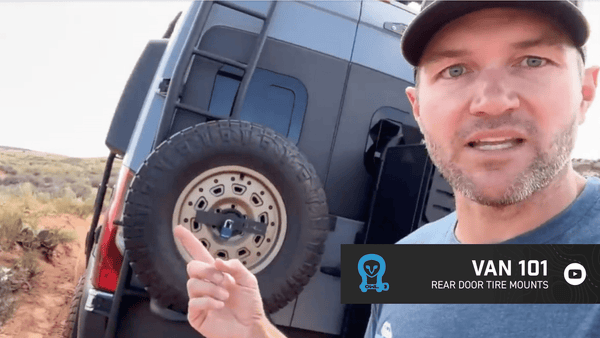 Why Mount Your Spare Tire To The Rear Door? - Owl Outdoor