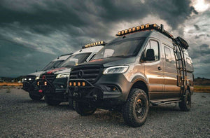 Owl's bumpers for off-road vehicles with recovery points and winch mounts