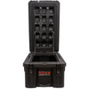 ROAM 105L Rugged Case open showing durable heavy-duty storage with lockable latches and gasket seal
