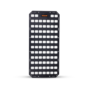 105L Rugged Case compatible black MOLLE panel insert with pre-threaded installation slots