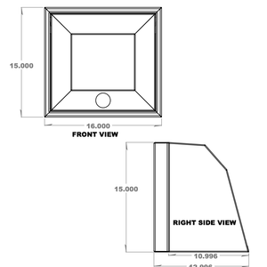 16" Upper Cabinet - Owl Vans