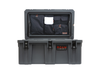 160L Lid Organizer with multiple compartments inside rugged case lid for small item storage and quick access