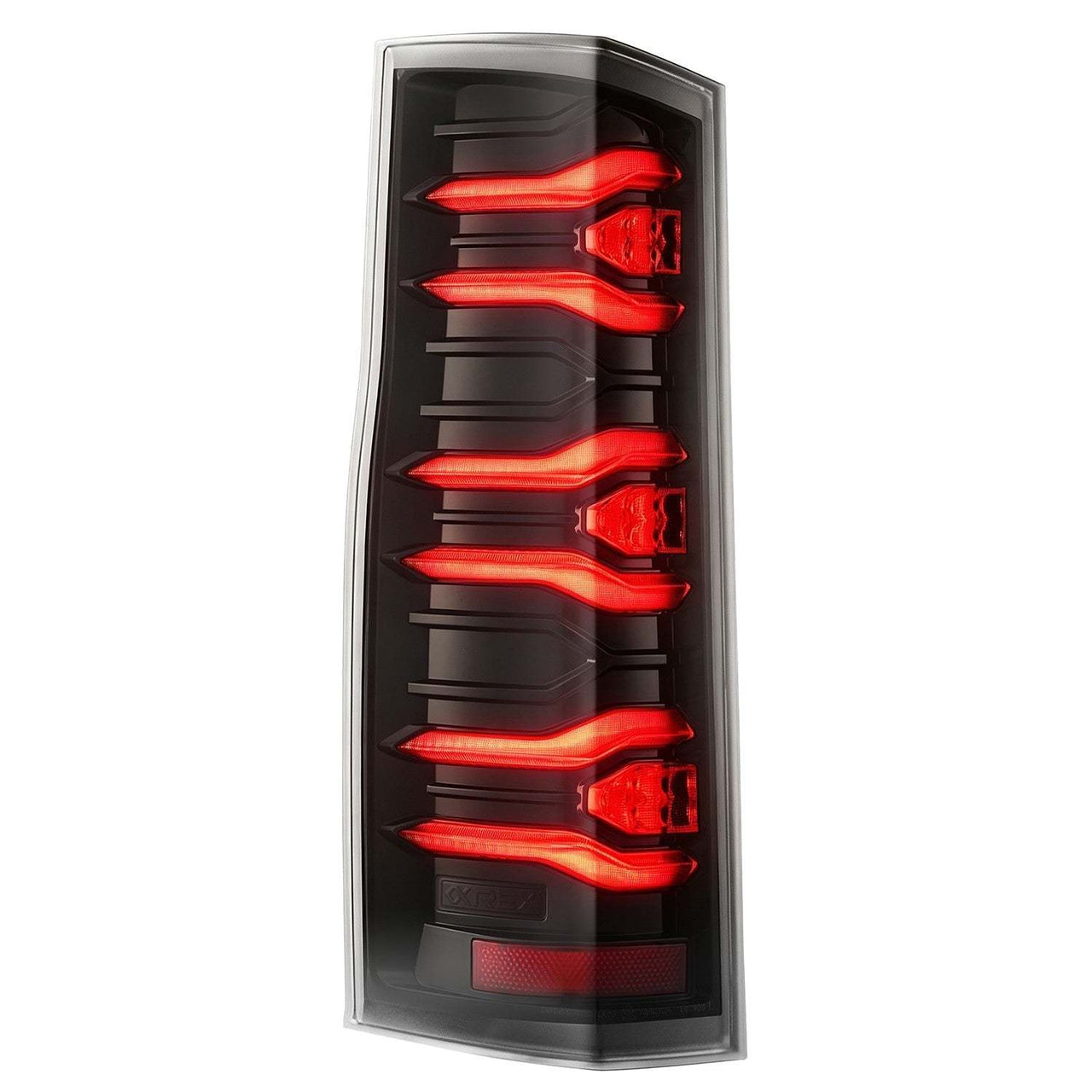 AlphaRex LUXX-Series Alpha-Black Sprinter tail light illuminated