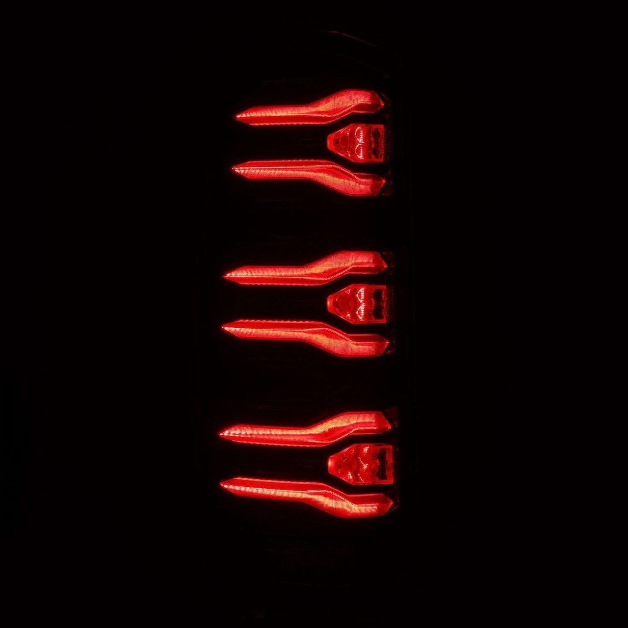 AlphaRex LUXX-Series Alpha-Black tail light housing detail