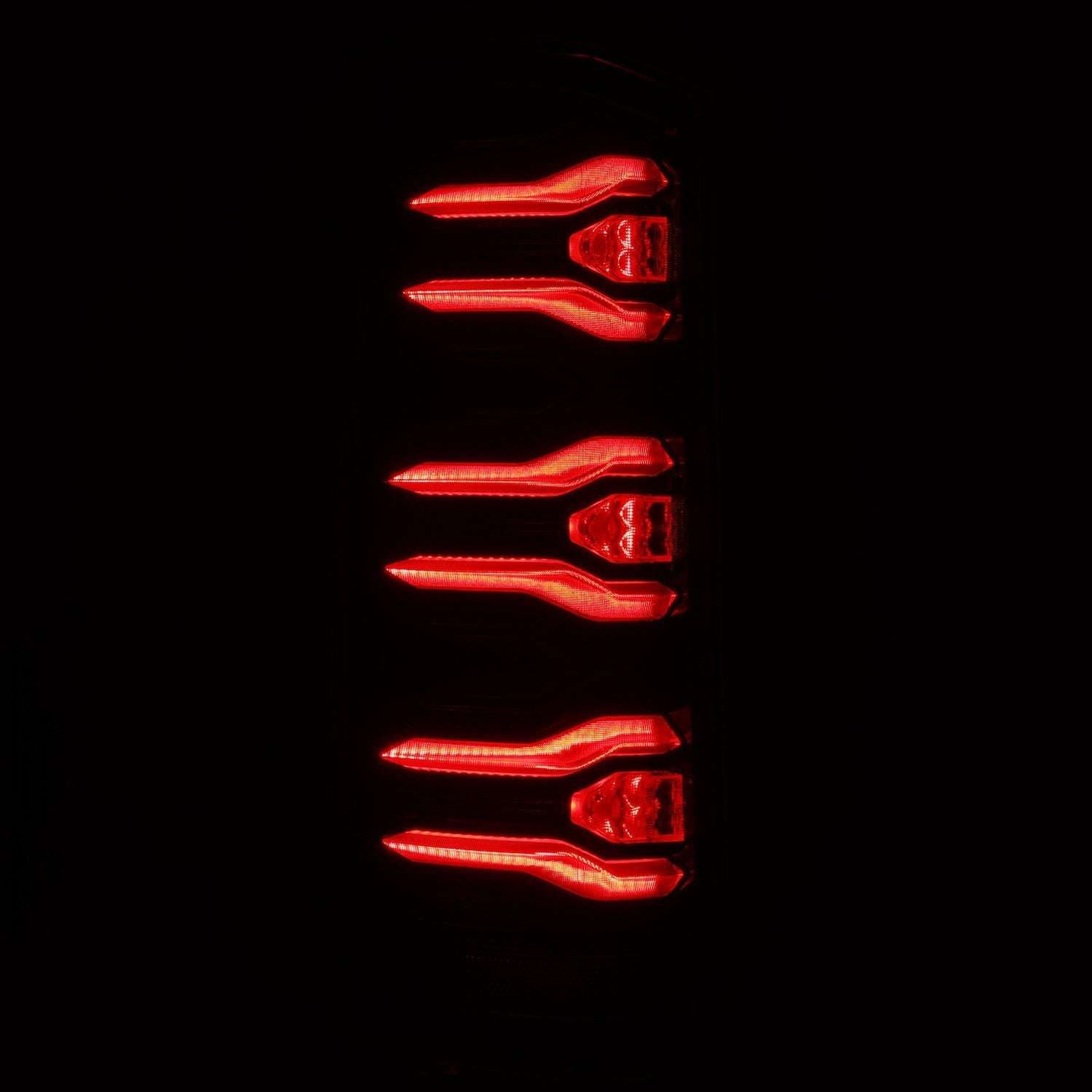 AlphaRex LUXX-Series Alpha-Black tail light housing detail