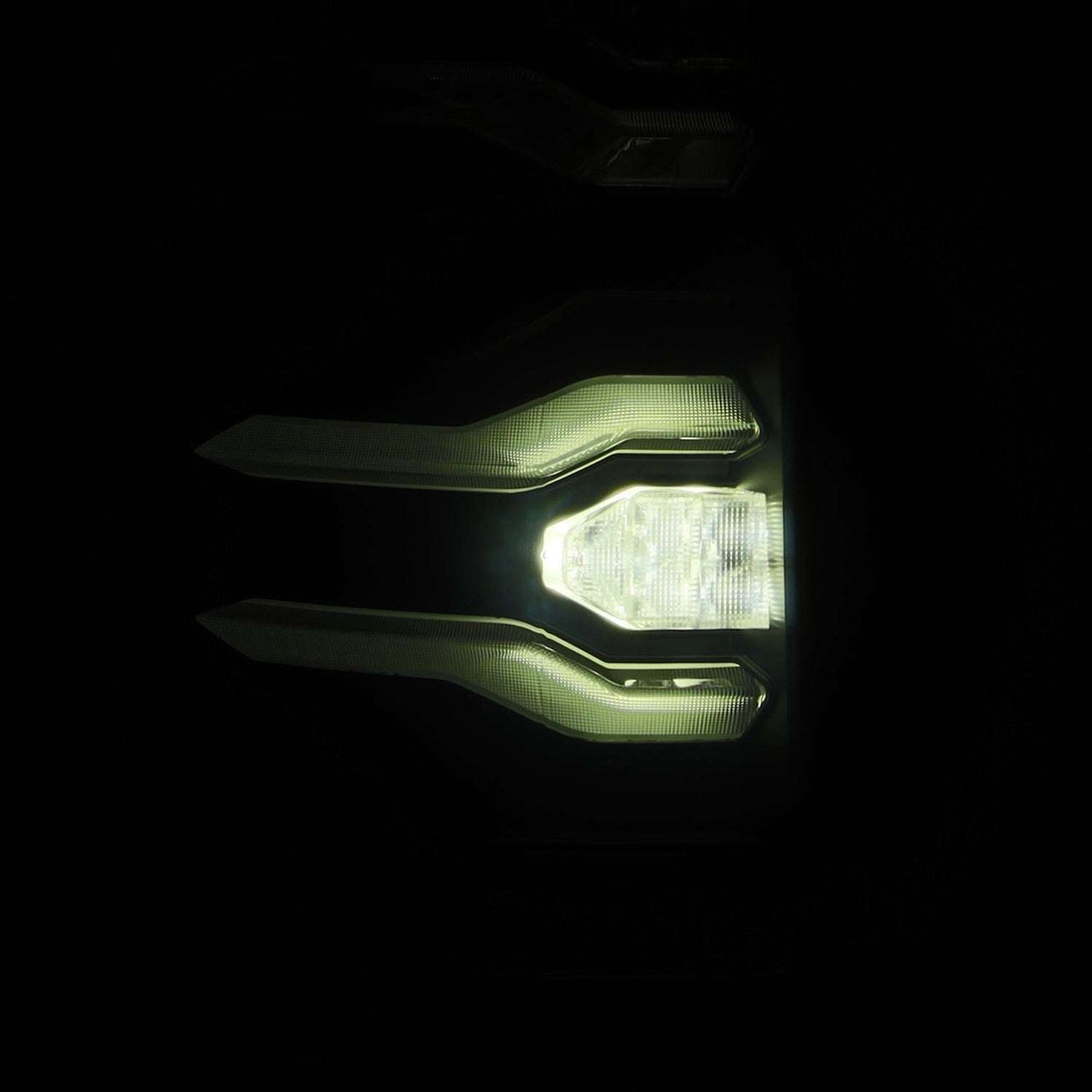 AlphaRex LUXX-Series Black Sprinter tail lights reverse lights