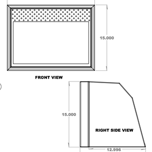 20" Microwave Cabinet - Owl Vans