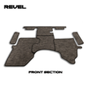 Revel 2025 floor mats set designed for vehicle interior protection and comfort, tailored fit for front section