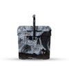 20QT Rugged Cooler with black and gray rugged design and sturdy handle for outdoor adventures