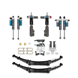 Sprinter Suspension System Arrow Trail Pro upgrade kit with shocks, leaf springs, and hardware for improved off-road and on-road performance