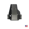 Sprinter 2500 differential skid plate with durable steel and UHMW protection for off-road use