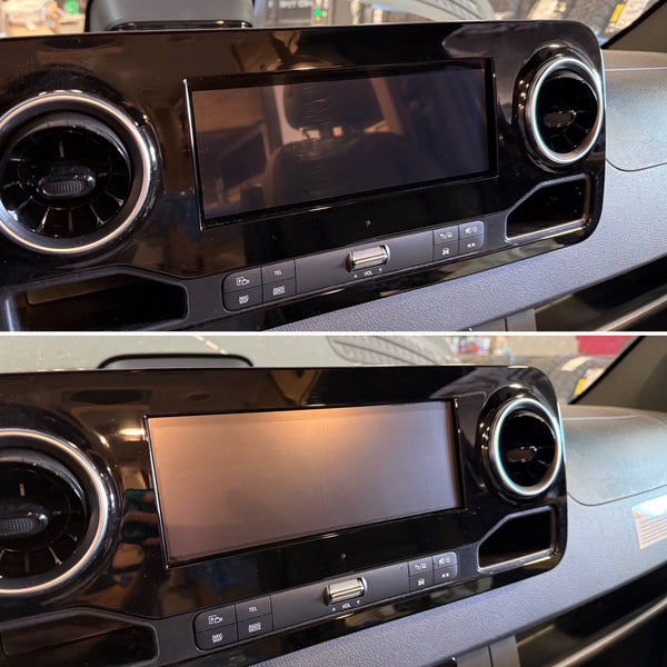 Clear Matte Infotainment Protective Film for 2019+ Sprinter