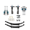 Sprinter Suspension System Arrow Trail Pro kit with shocks, leaf springs, and mounting hardware for 2015+ Sprinter 2500 and 3500 AWD and 4X4 vans