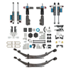 Sprinter Suspension System Arrow Lifted Pro kit with shocks, struts, leaf springs, and hardware for 2015+ AWD and 4X4 models