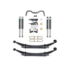 Sprinter Suspension System Arrow Road Pro kit with shocks, leaf springs, sway bar, and mounting hardware for 2500 and 3500 4x4 and AWD vans