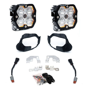 Squadron 2.0 Sport Sprinter fog pocket kit, clear