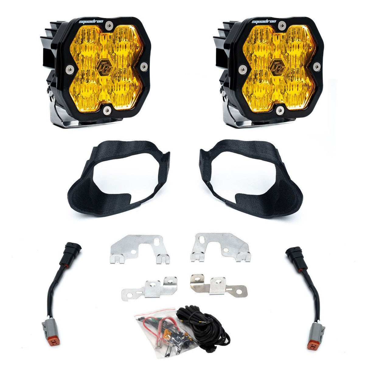 Squadron 2.0 Sport Sprinter fog pocket kit, amber