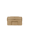 66L Rugged Case heavy-duty storage box with durable LLDPE shell and lockable latches in tan color