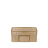 66L Rugged Case heavy-duty storage box in tan with lockable latches and weather-resistant seal